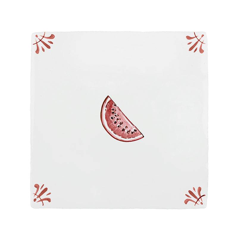 Watermelon Delft Tile