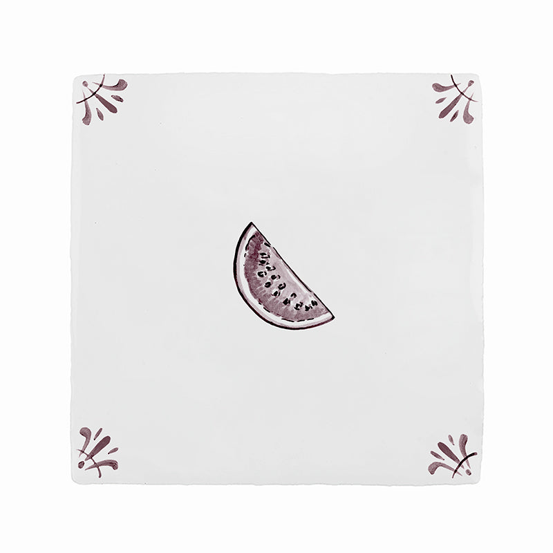 Watermelon Delft Tile