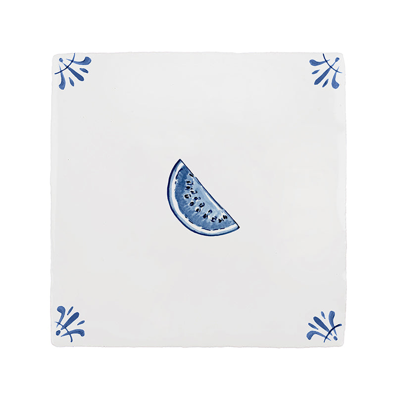 Watermelon Delft Tile