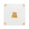 Watson the Pug Delft Tile