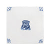 Watson the Pug Delft Tile