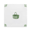 Wicker Basket Delft Tile