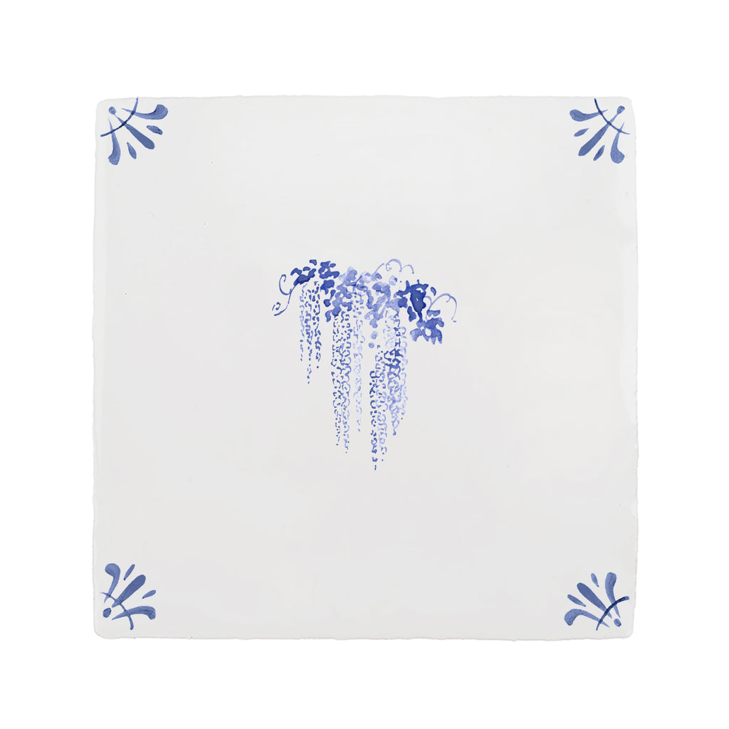 Wisteria Delft Floor Tile