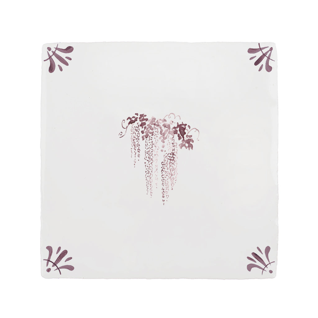 Wisteria Delft Floor Tile