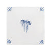 Wisteria Delft Tile