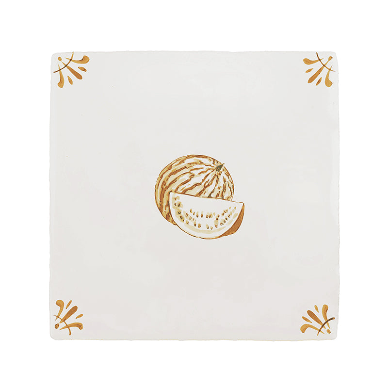 Xigua Fruit Delft Tile