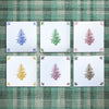 Christmas Tree Delft Tile