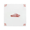 Yellow Cab Delft Tile
