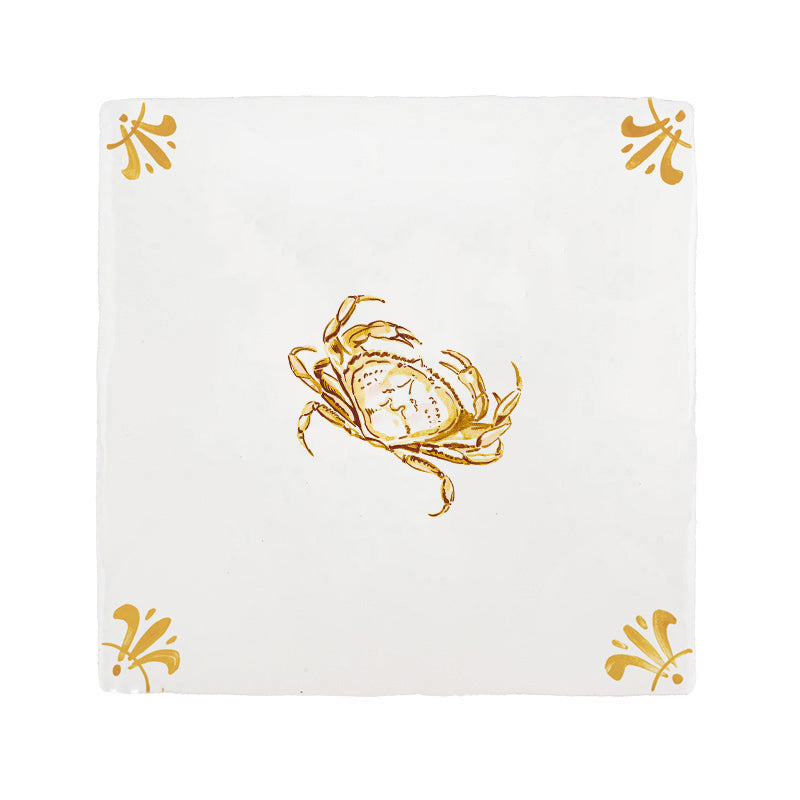 Crab Delft Tile