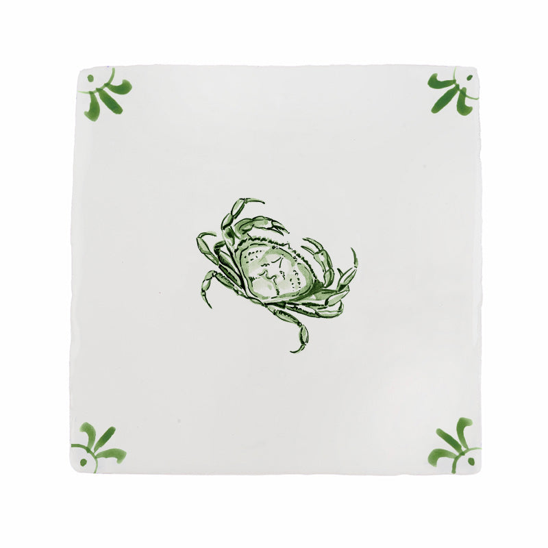 Crab Delft Tile