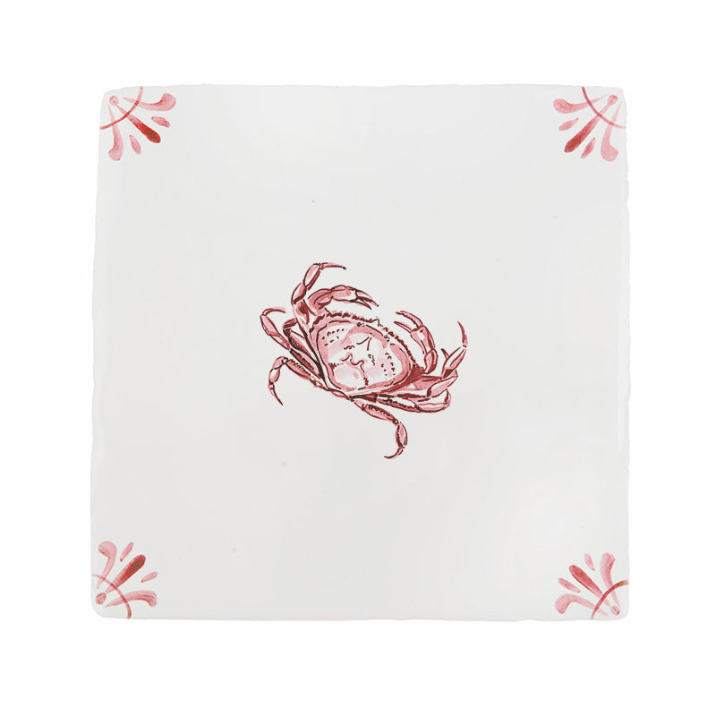 Crab Delft Tile