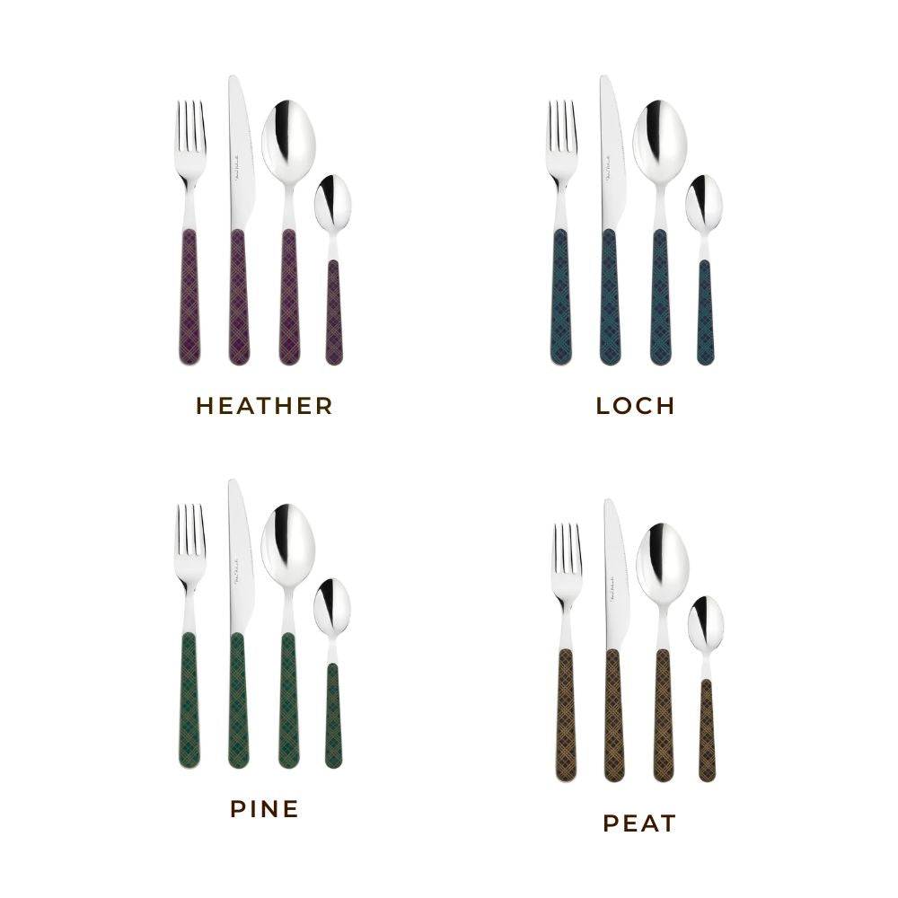Tartan Cutlery, 4 Piece Set