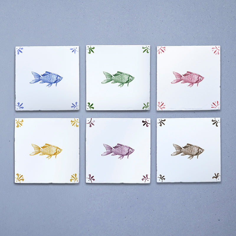Fish Delft Tile