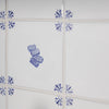 Hair Curlers Delft Tile