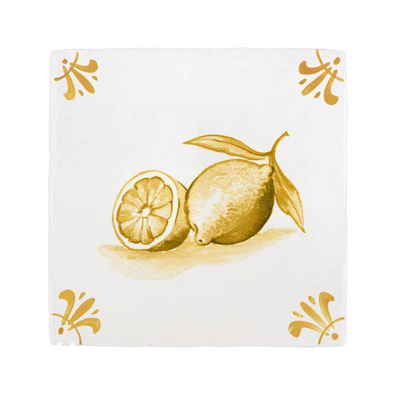 Lemon Delft Tile