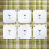 Extra Dirty Martini Delft Tile