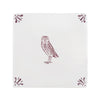 Owl Delft Tile