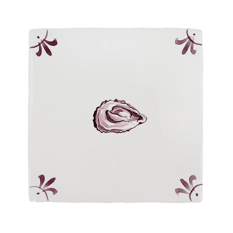 Oyster Delft Tile