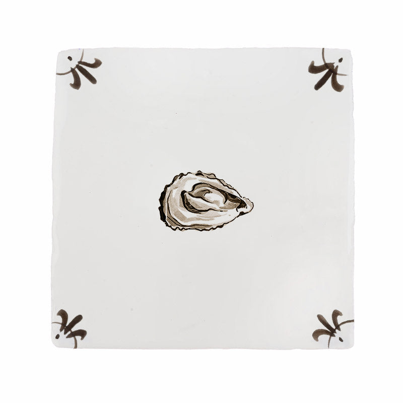 Oyster Delft Tile