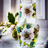 Christmas Flower Carafe and Tumbler