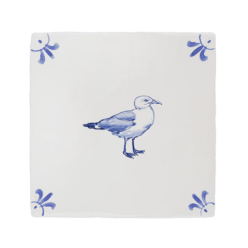 Seagull Delft Tile