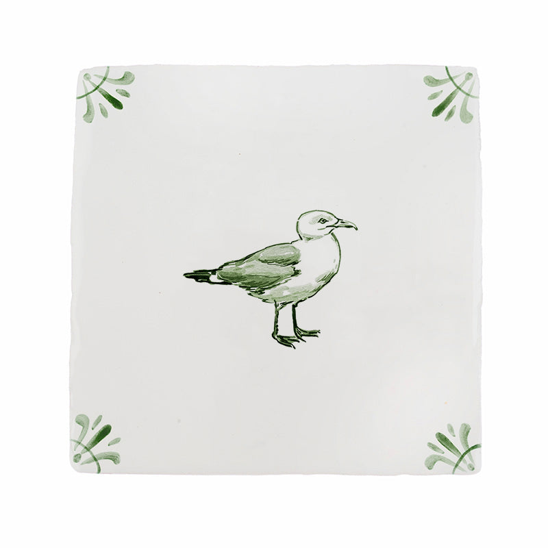 Seagull Delft Tile