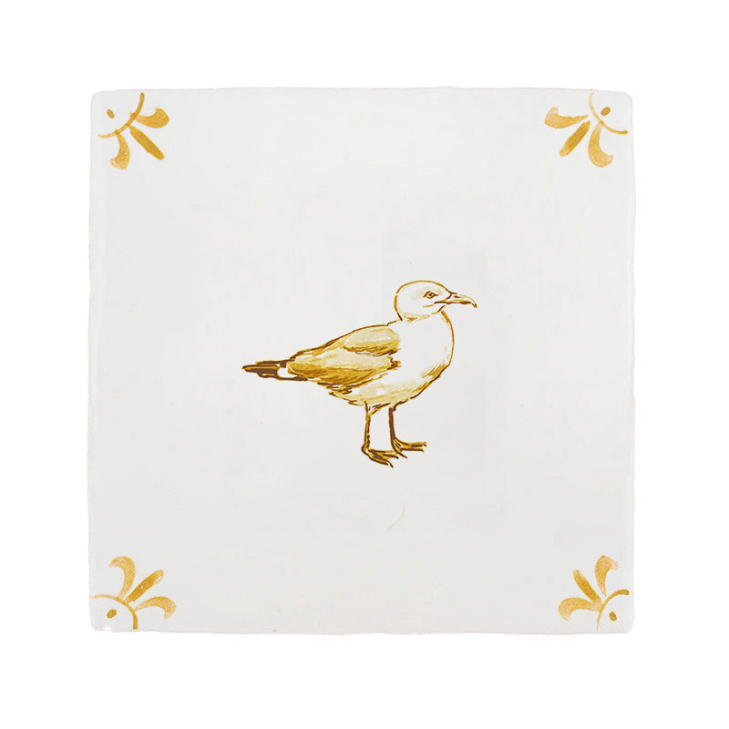 Seagull Delft Tile