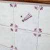 Toothpaste Delft Tile