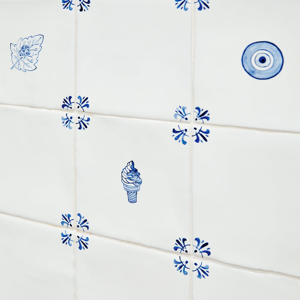 Lana The Ladybird Delft Tile