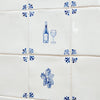 Wild Strawberries Delft Tile