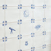 Moon and Stars Delft Tile