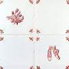 Thistles Delft Tile