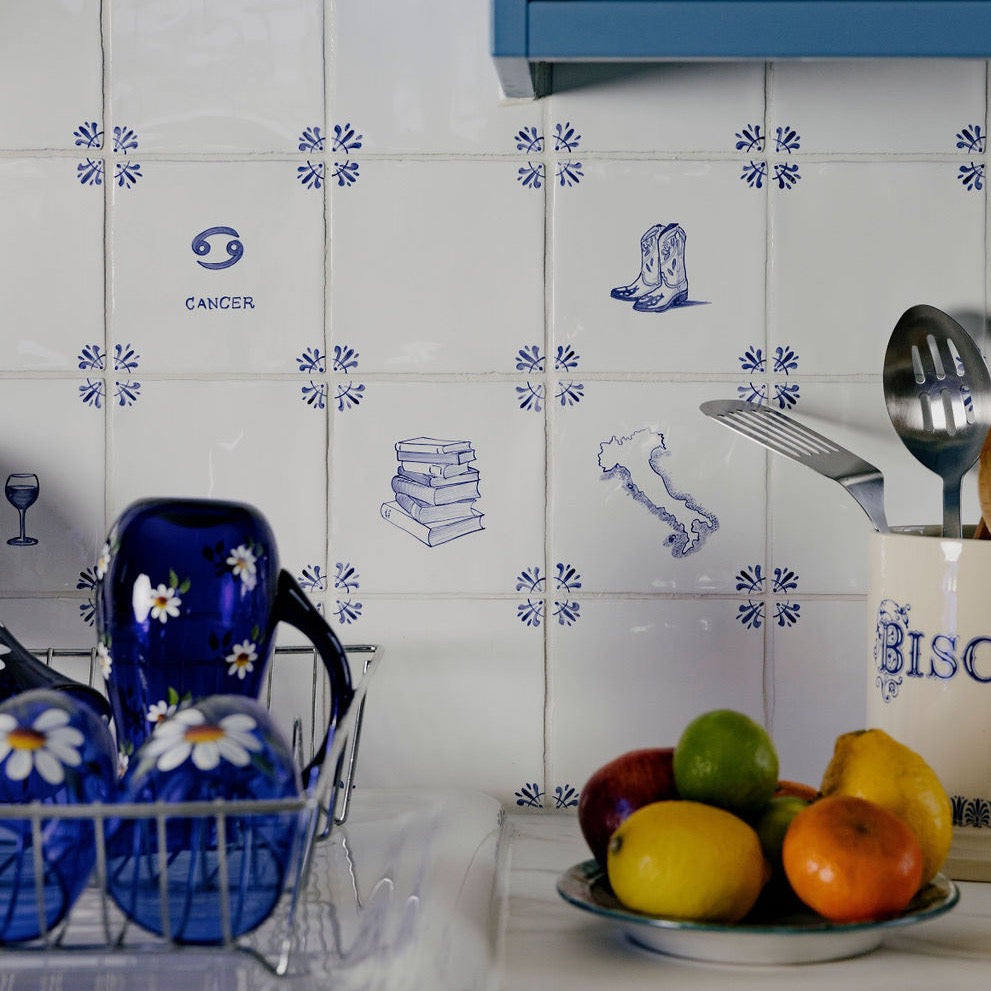 Cancer Delft Tile