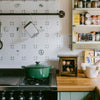 Croissant Delft Tile