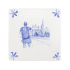 Hitch Hikers Delft Tile