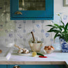 Cancer Delft Tile Blue