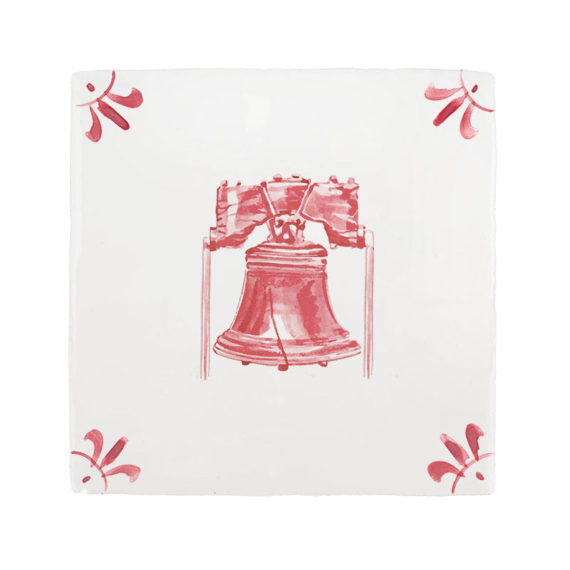 Liberty Bell Delft Tile