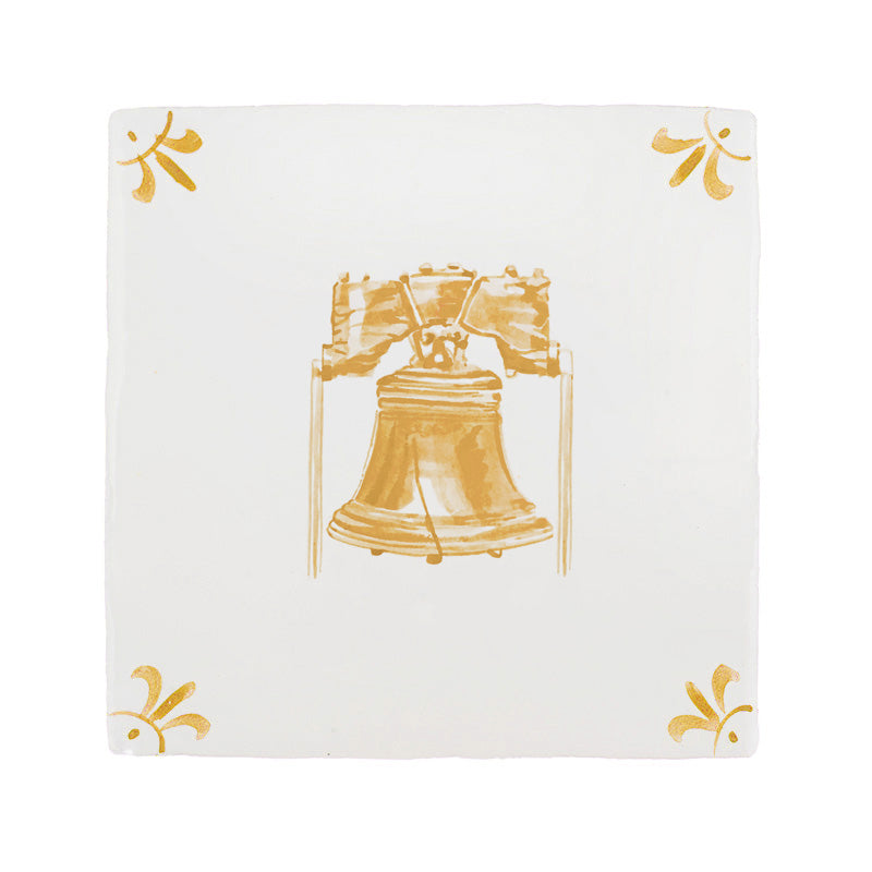Liberty Bell Delft Tile