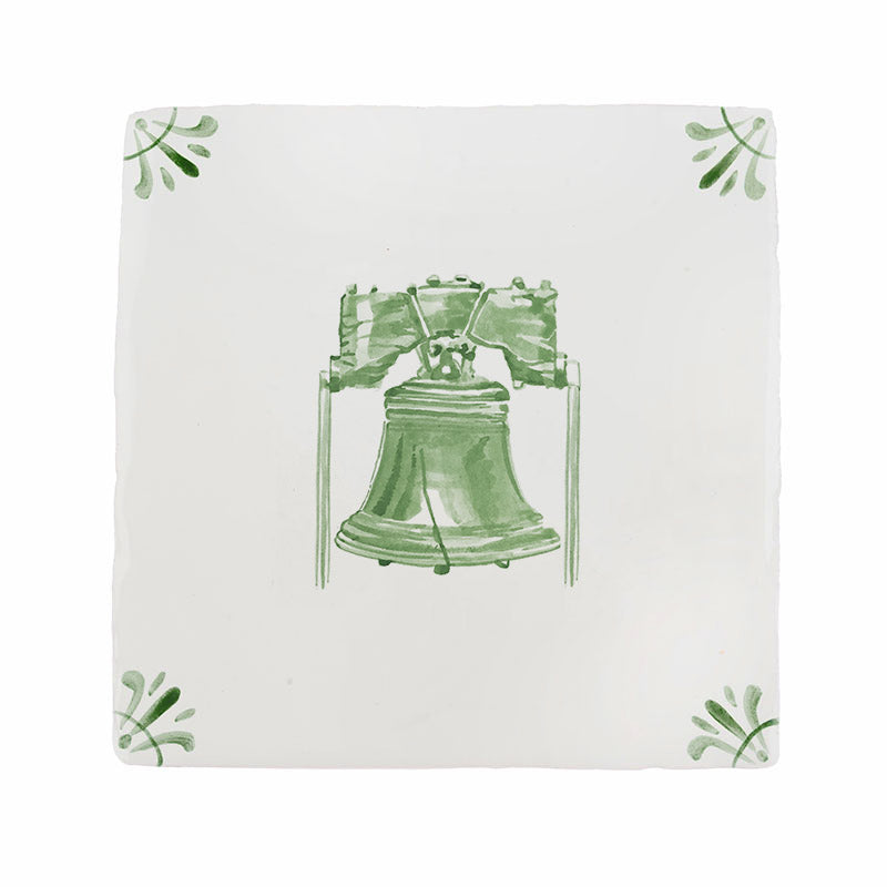 Liberty Bell Delft Tile