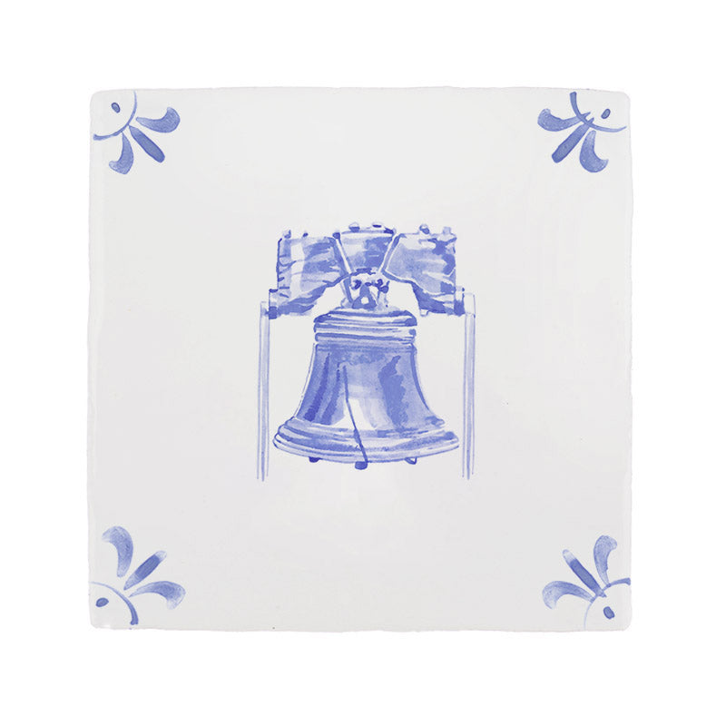Liberty Bell Delft Tile