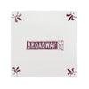 Broadway Musical Delft Tile