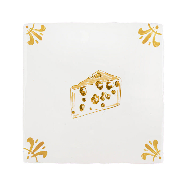 Cheese Delft Tile