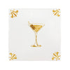 Extra Dirty Martini Delft Tile
