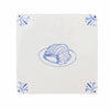 Croissant Delft Tile