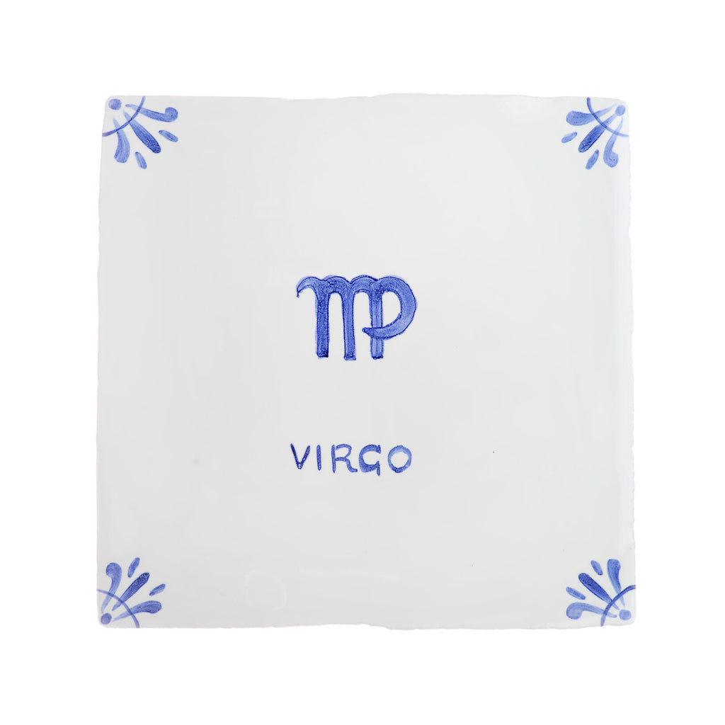 Virgo Delft Tile
