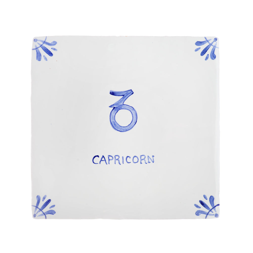 Capricorn Delft Tile