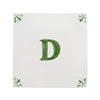 Alphabet D Delft Tile