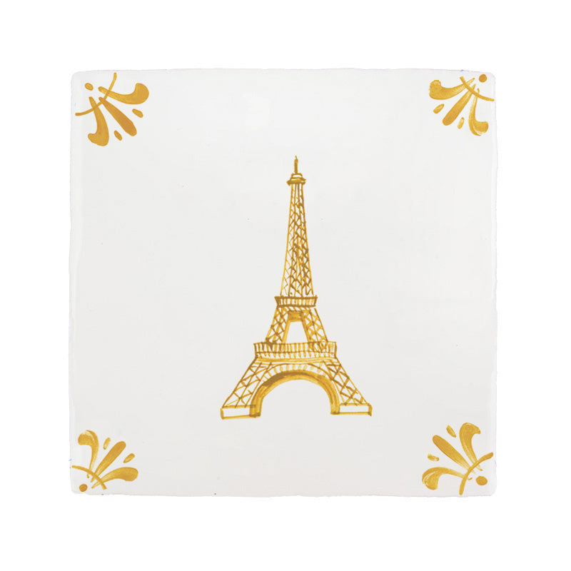 La Tour Eiffel Delft Tile