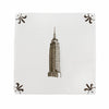 Empire State Building Delft Tile