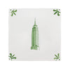 Empire State Building Delft Tile